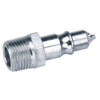 Draper 25858 - Draper 25858 - 1/2" Male Thread Air Line Screw Adaptor Connectors Pack of 2