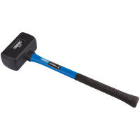 Draper 74319 - Draper 74319 - Rubber Dead Blow Hammer with Fibreglass Shafts (1.8kg/64oz)