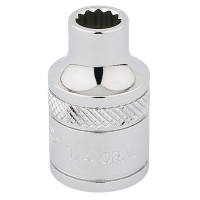 Draper Expert 49015 - Draper Expert 49015 - 3/8" Square Drive Hi-Torq® 12 Point Socket (1/4")