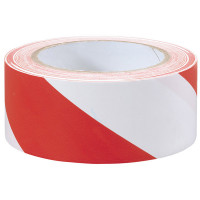 Draper 69010 - Draper 69010 - 33M x 50mm Red and White Hazard Tape Roll