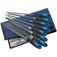 Draper 44961 - Draper 44961 - 200mm Soft Grip Engineers File and Rasp Set (8 Piece)