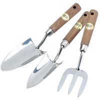 Draper Expert 09565 - Draper Expert 09565 - Stainless Steel Hand Fork and Trowels Set with FSC Certified