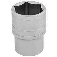 Draper Expert 16612 - Draper Expert 16612 - 1/2" Square Drive 6 Point Metric Socket (21mm)