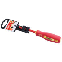 Draper 46515 - Draper 46515 - 2.5mm x 75mm Fully Insulated Plain Slot Screwdriver. (Displa