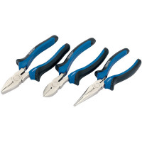 Draper 45864 - Draper 45864 - Soft Grip Pliers Set (3 piece)