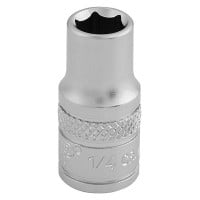 Draper Expert 16519 - Draper Expert 16519 - 1/4" Square Drive Imperial Socket (1/4")