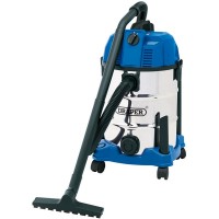 Draper 20523 - Draper 20523 - 30L Wet and Dry Vacuum Cleaner with Stainless Steel Tank (16