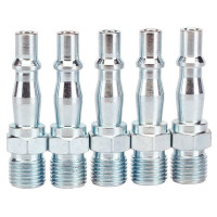 Draper 81296 - Draper 81296 - 1/4" BSP Male Coupling Screw Adaptors (Pack of 5)