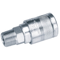 Draper 25815 - Draper 25815 - 1/2" BSP Male Thread Air Line Coupling (Sold Loose)