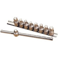 Draper 38329 - Draper 38329 - 3/8" Sq. Dr. Drain Plug Key Set (10 piece)