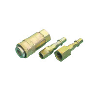 Draper 37844 - Draper 37844 - Air Line Coupling Set 1/4 BSP (3 Piece)