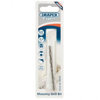 Draper Expert 39259 - Expert 4 x 75mm Masonry Drill Bit