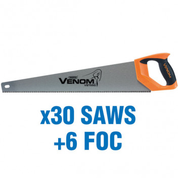 Draper 85566 - Venom 550 8Ppi Hand Saw Avp