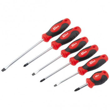 68013 - Soft Grip Screwdriver Set (6 piece)