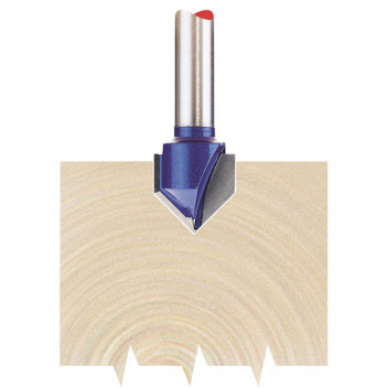 Draper 75336 - 1/4" Groove 12.7mm x 90&deg; TCT Router Bit