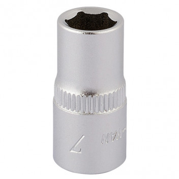 11096 - 7mm 1/4" Square Drive Elora Hexagon Socket