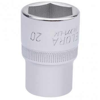 15309 - 20mm 1/2" Square Drive Elora Hexagon Socket