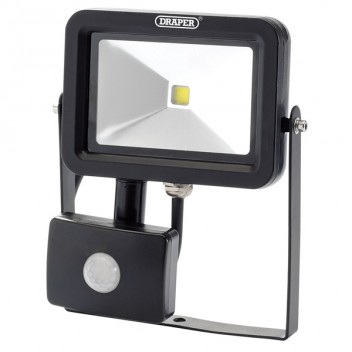 Draper 66036 - 700 Lumen COB LED Slimline Wall Mounted Flood Lights with PI