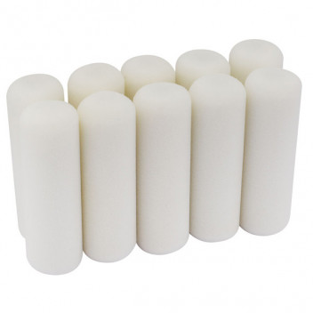 Draper 82553 - 100mm Foam Paint Roller Sleeves (Pack of 10)