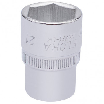 15310 - 21mm 1/2" Square Drive Elora Hexagon Socket