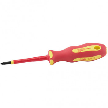 Draper 64477 - Ergo Plus&#174; VDE No.1 x 80mm PZ Slot Screwdriver