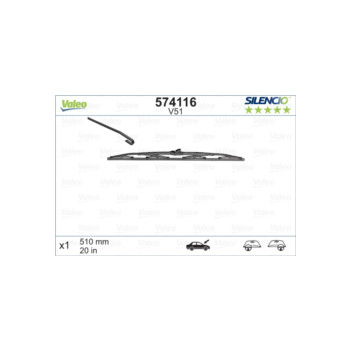 Valeo 574116 - Wiper Blade (Front Drivers Side)