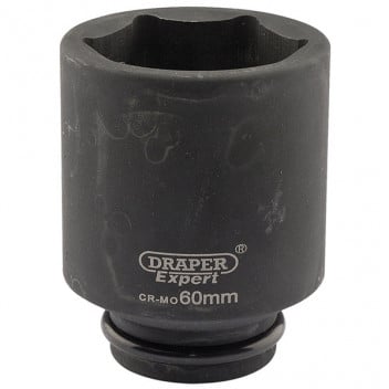 Draper Expert 05088 - Expert 60mm 3/4" Square Drive Hi-Torq&#174; 6 Point Deep Imp