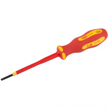 Draper 64367 - Ergo Plus&#174; VDE 2.5mm x 75 mm Plain Slot Screwdriver