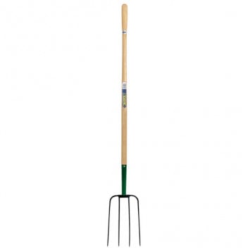 Draper 63579 - 4 Prong Manure Fork with Wood Shaft