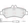 Apec Black PAD1516B - Brake Pad Set (Rear)